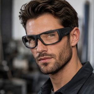 Prescription Safety Glasses Manitoba Black