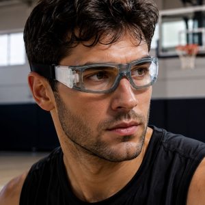 Prescription Sports Goggles New Brunswick Grey for Basketball